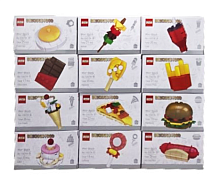 Конструктор Фастфуд набор 12шт в коробках  1007А