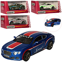 Машинка Kinsmart Bentley Contin. GT Speed 2012 розмальовані  KT5369W