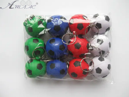 Брелок М'яч футбольний м'який плаваючий 4 см  11608
