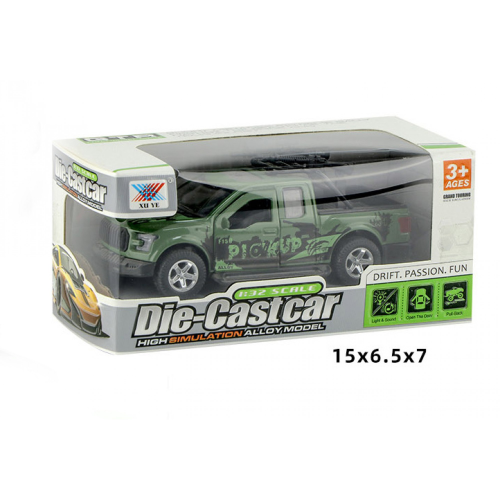 Машинка Die-CastCar Пикап с пулеметами металл  K175B4 фото 2