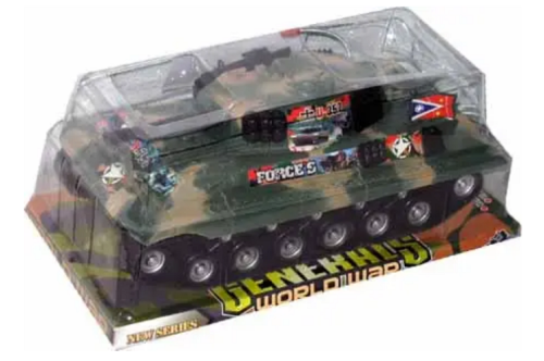 Игрушка Танк инерционный 30см в слюде  3498 фото 2