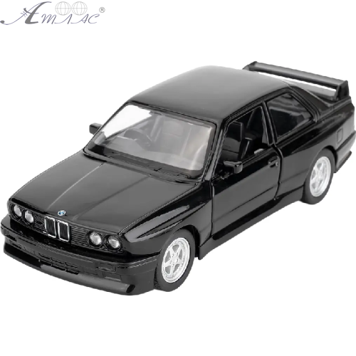Машинка Techno Drive BMW M3 Е30 1987р чорний  250395U фото 2