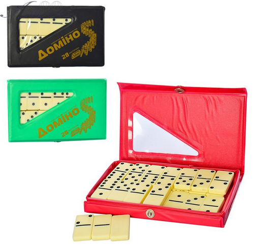 Іграшка Доміно біле у вініловому чохлі М0003 Іграшка Доміно біле у вініловому чохлі М0003