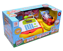 Игрушка  Кассовый Аппарат + деньги  LF9813B
