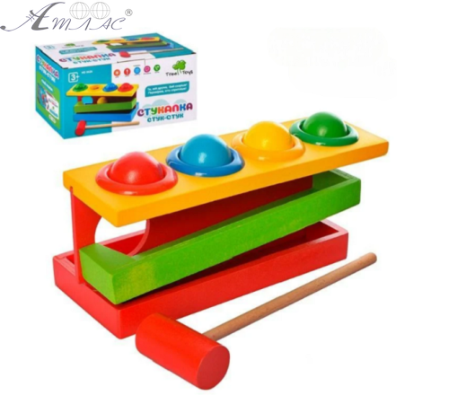 Іграшка Дерев'яна Стукалка 21 х 10,5 х 10 см  MD0026