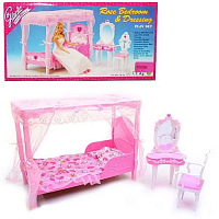 Іграшка Лялькові Меблі набір Gloria Спальня  2614