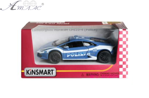 Машинка Kinsmart Lamborghini Huracan LP610-4 Police  KT5382WР