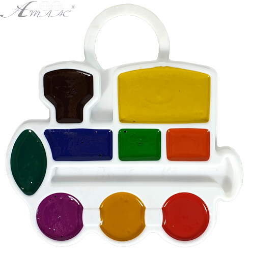 Акварель набор Луч - Паровозик 9цветов Акварель набор Луч - Паровозик 9цветов