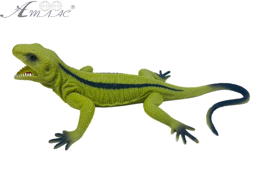 Игрушка Силиконовая тянучка Ящерица Большая горчичная с 2 черными полосками 14874 фото 2 Игрушка Силиконовая тянучка Ящерица Большая горчичная с 2 черными полосками 14874 фото 2