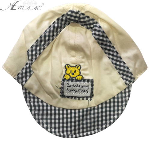 Бейсболка дитяча для хлопчика х/б, с ведмежам, з м'яким козирком 14598 Бейсболка дитяча для хлопчика х/б, с ведмежам, з м'яким козирком 14598