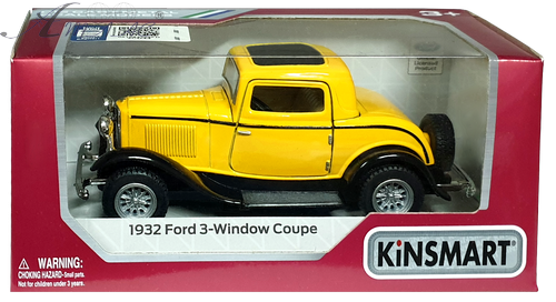 Машинка Kinsmart Ford 3-Window Coupe 1932 год KT5332W