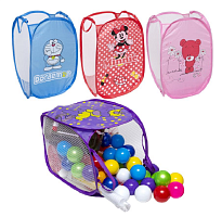 Корзина для игрушек квадратная 30 х 30 х 50 см  10-76
