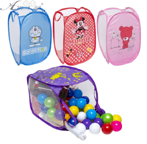 Корзина для игрушек квадратная 30 х 30 х 50 см  10-76