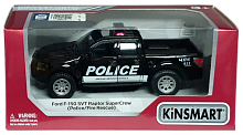 Машинка Kinsmart Ford F-150 SVT RaptorSC Police KT5365WP, WPR