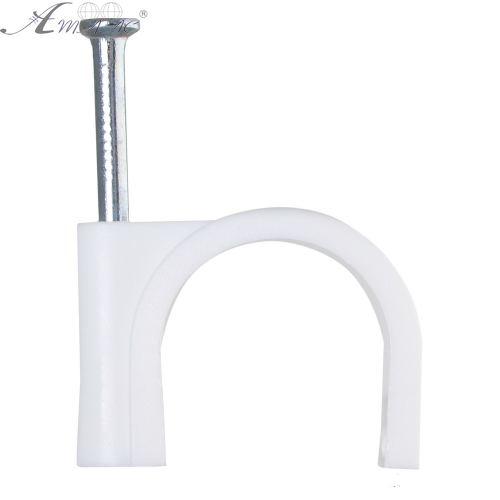 Скоба кабельная круглая  6мм круглая 100шт  11077