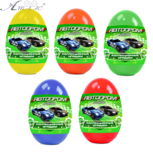 Игрушка Модель Автопром Машинка в яйце 7801А Игрушка Модель Автопром Машинка в яйце 7801А