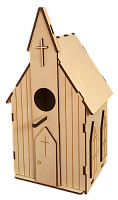 Шпаківня № 7 Собор, 16.5 х 17.5 х 31 см AS-4356