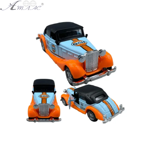 Машинка Die-Cast Ретро купе метал 12см  335В-12