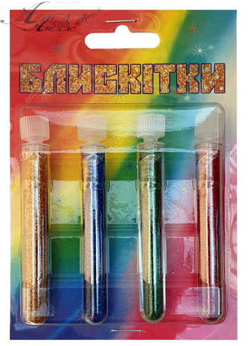 Блестки (Глиттер) Набор № 5 - 2 гр ( 4 шт ) - Золото Гол + Синий Гол + Зеленый Гол + Красный Гол AS-2205, А-974 фото 3 Блестки (Глиттер) Набор № 5 - 2 гр ( 4 шт ) - Золото Гол + Синий Гол + Зеленый Гол + Красный Гол AS-2205, А-974 фото 3