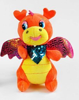 Іграшка М'яка Дракончик  Помаранчевий 20см  10025