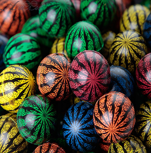 Іграшка М'яч стрибунець 3,2 см кольоровий Кавун  07587