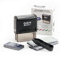 Штамп самонабірний GRM 59 х 23 мм 6 рядів укр+рос  4913