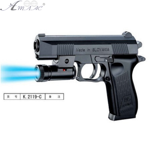 Игрушка Пистолет с лазерным прицелом под пульки 2119-С Игрушка Пистолет с лазерным прицелом под пульки 2119-С