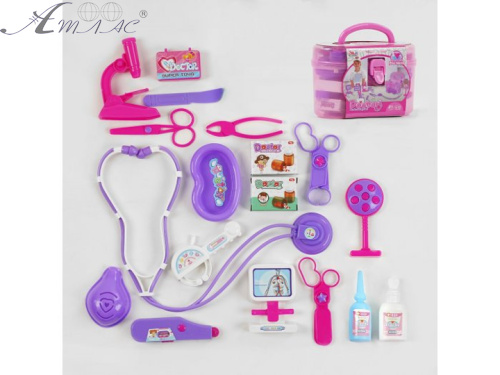 Іграшка Набір Лікаря у валізі 20 х 10 х 13 см 5608В Іграшка Набір Лікаря у валізі 20 х 10 х 13 см 5608В