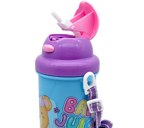 Бутылка для воды детская Bourgeois 500 мл с ремешком  45021-5 фото 2