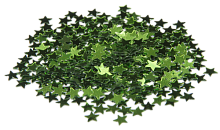 Блестки (Глиттер) Звезды Атлас 1 гр - Зеленый AS-2094, А-959