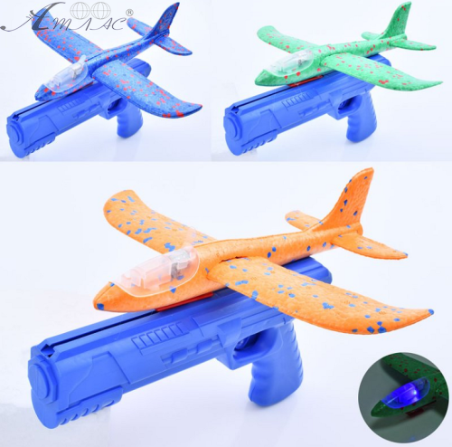 Іграшка Літак пластиковий з пусковим механізмом TD202375