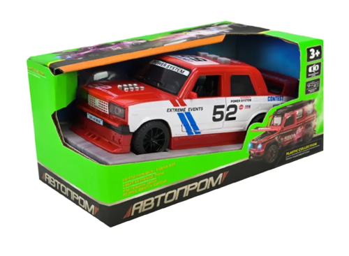 Игрушка Машинка ВАЗ 2107 с дымом 16см инерционная в коробке  AP9917 фото 2