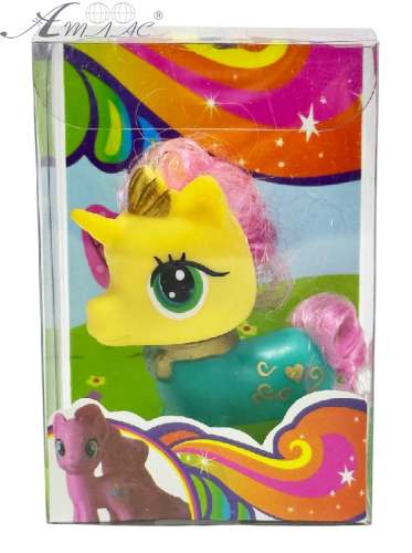 Игрушка Пони Герои желтый единорог в коробке 10306 фото 2 Игрушка Пони Герои желтый единорог в коробке 10306 фото 2