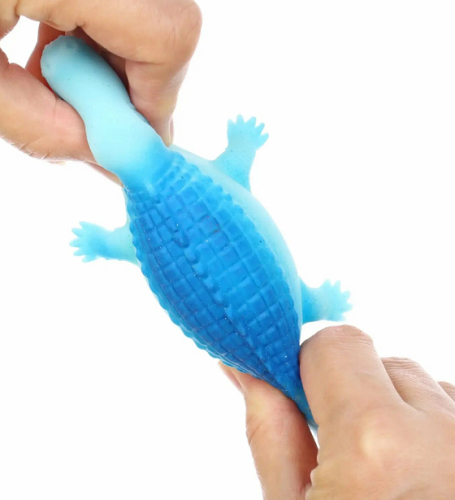 Игрушка антистресс Сквиш Крокодил 12 см  9511 фото 2