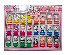 Іграшка Набір дитячих штампів Kuromi та друзі 24 штуки  25-7-179