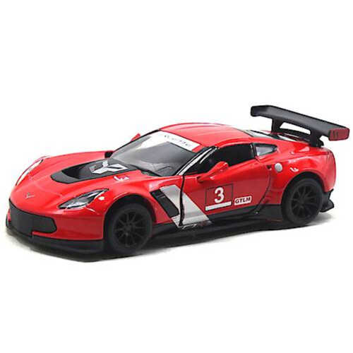Машинка Kinsmart Chevrolet Corvette С7R металлик  KT5457W