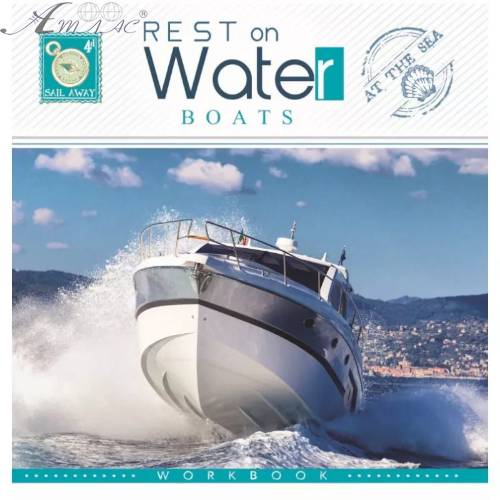 Блокнот Аркуш 80 л # 134 х 131 мм УФ напівтвердий, Яхта 1В432