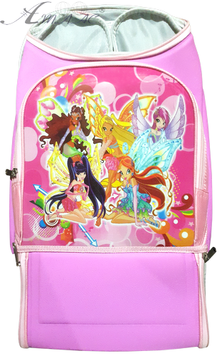 Рюкзак СВВ короб щільний, Вінкс рожевий 10560