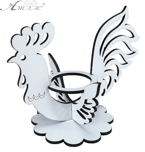 Сувенир "Пасхальная подставка Курочка" на 1 яйцо 10 х 11.3 см AS-6204, М-2020