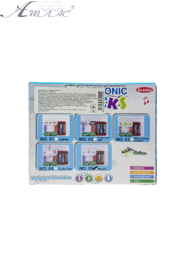 Игрушка Конструктор электро - технический 01 свет+диод  16697 фото 2