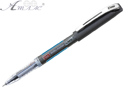 Ручка кулькова Flair Writo-meter JUMBO 12,5 км синя  871