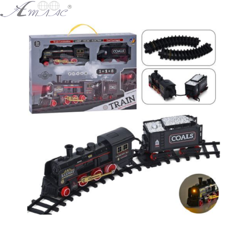 Іграшка Залізниця світло, звук 10 елементів 78 см 652-Х1 фото 3 Іграшка Залізниця світло, звук 10 елементів 78 см 652-Х1 фото 3