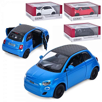 Машинка Kinsmart Fiat 500е інерційна метал  KT5440W