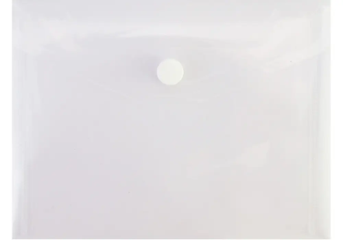 Папка на кнопке А6 Economix прозора 180мкм  E31355