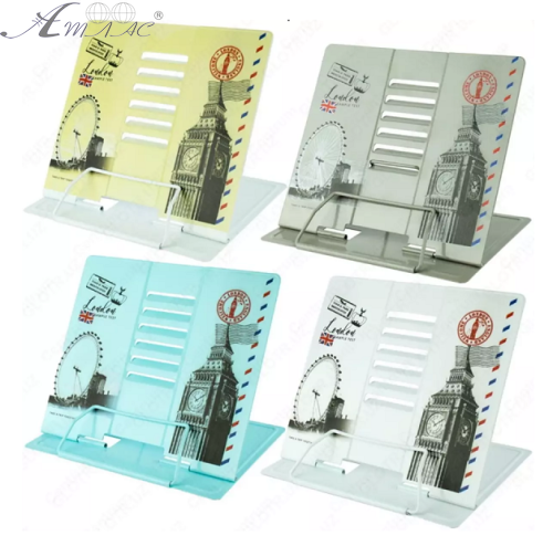 Подставка для книг металлическая Лондон микс  00587