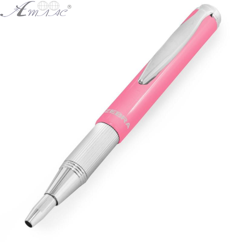 Ручка кулькова Zebra телескоп рифлений Telescopic Рожева BL 06115 фото 2 Ручка кулькова Zebra телескоп рифлений Telescopic Рожева BL 06115 фото 2