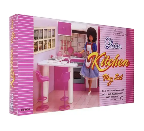 Игрушка Кукольная Мебель набор Gloria Кухня  94016  фото 3