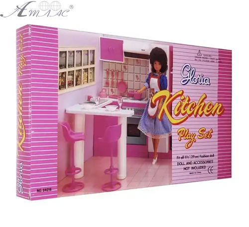 Іграшка Лялькові меблі набір Gloria Кухня  94016 фото 3
