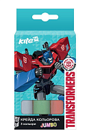 Мелки цветные Kite "Transformers" 3 шт 8 см LP17-077