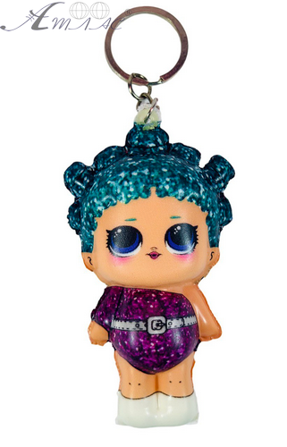 Брелок Сквиш кукла Лол брелок 7см  03747  